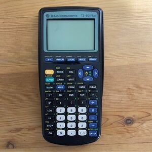 Texas Instruments TI-83 plus graphing calculator